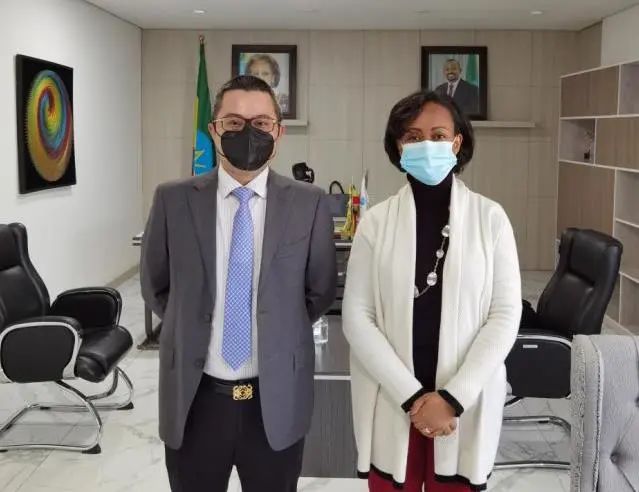 一帶一路(lù)，健康同行(xíng)——山水(shuǐ)華際檢測高(gāo)管應邀拜訪埃塞俄比亞衛生部